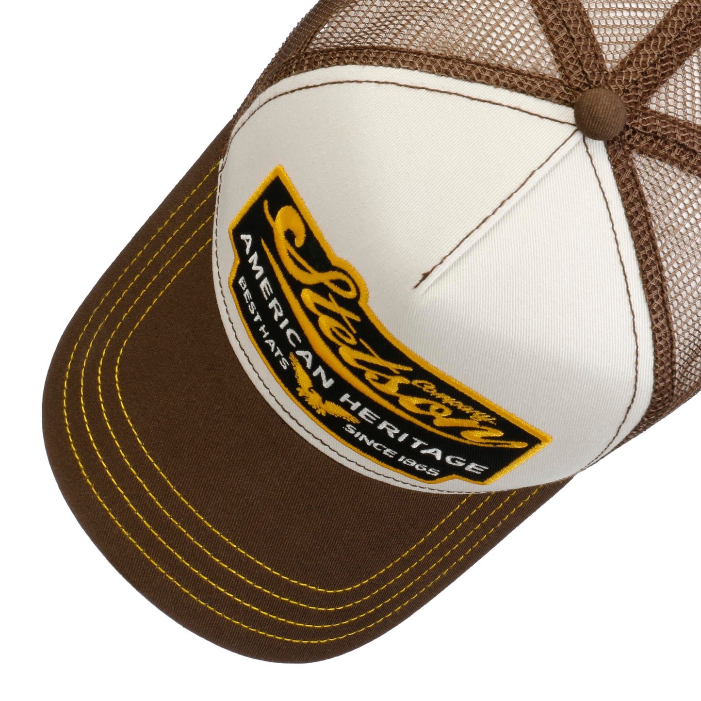 Stetson Casquette American Heritage Trucker Marron