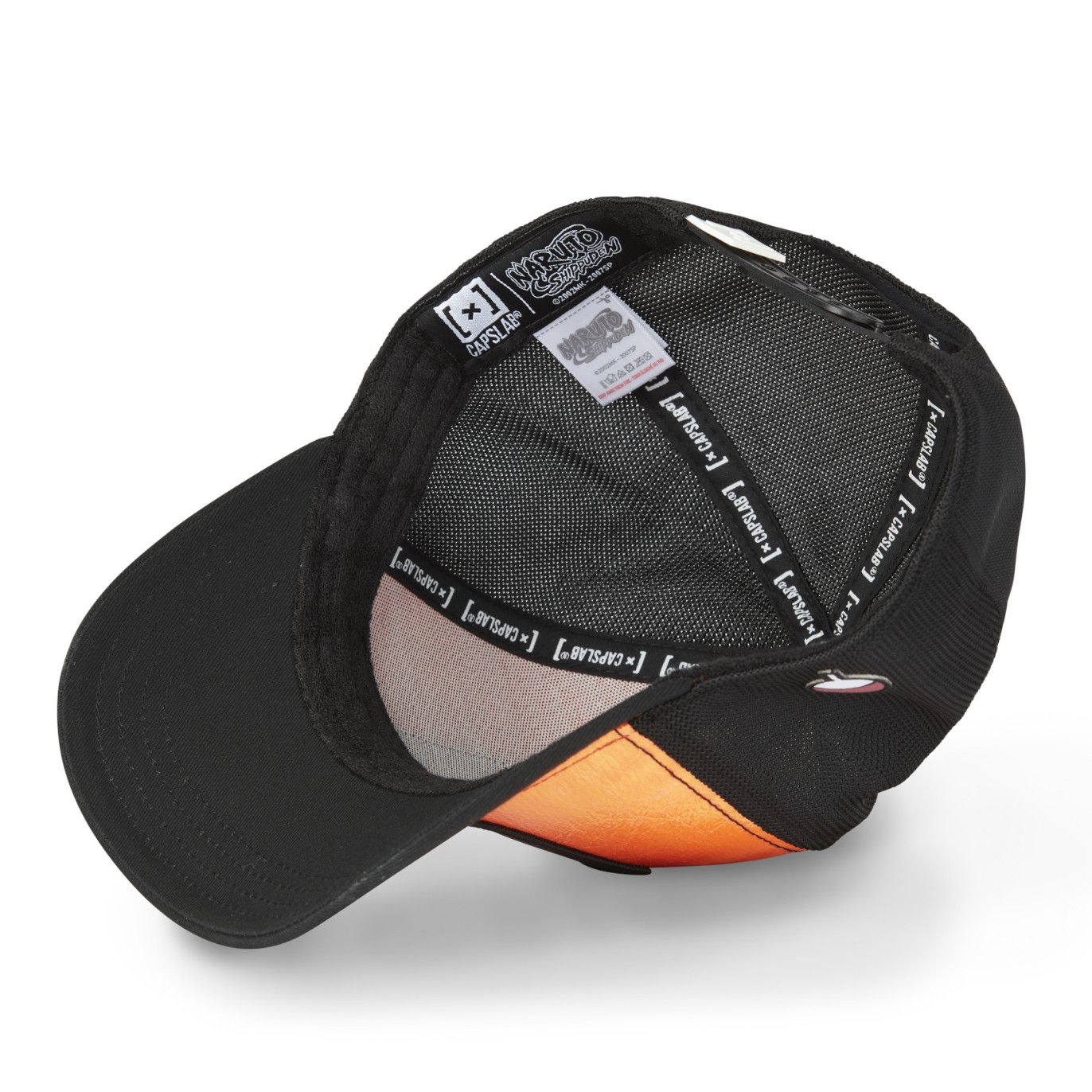 CAPSLAB Casquette Trucker Naruto Shippuden Snapback - Orange