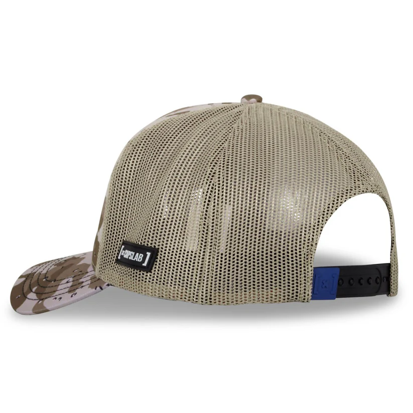 CAPSLAB Casquette Looney Tunes Coyote, Bip Bip Beige Camouflage