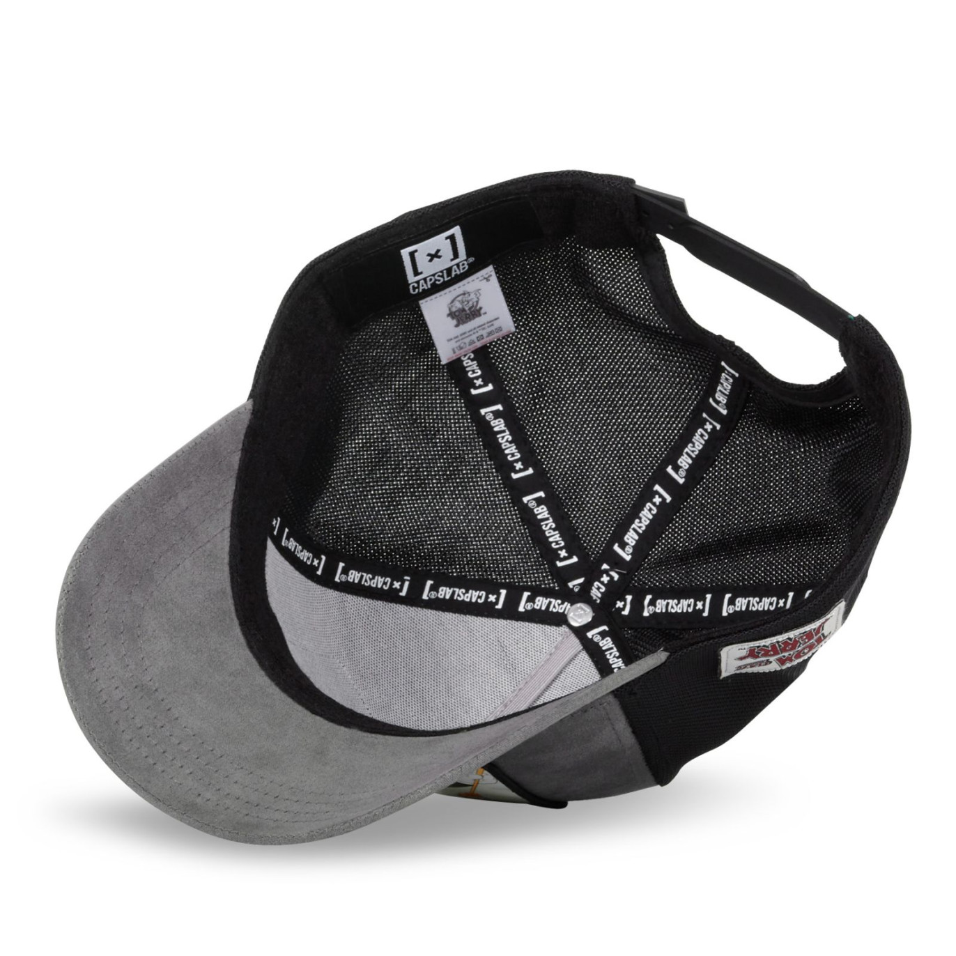 CAPSLAB Casquette Tom et Jerry trucker avec filet finitions premium