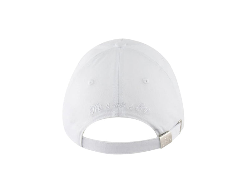 LXH CASQUETTE « HÉRITAGE » COTON FLEUR DE LYS BLANC