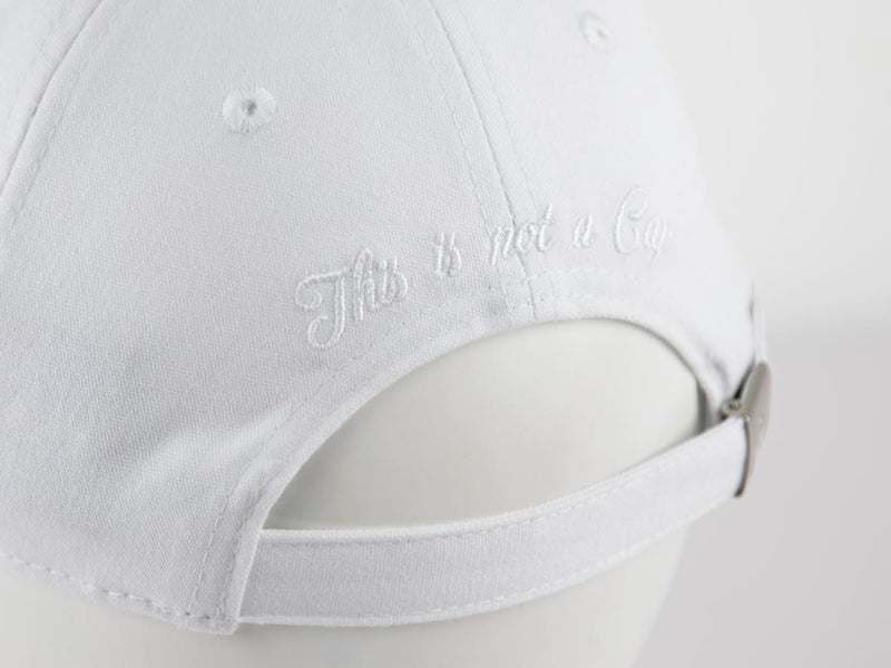 LXH CASQUETTE « HÉRITAGE » COTON FLEUR DE LYS BLANC