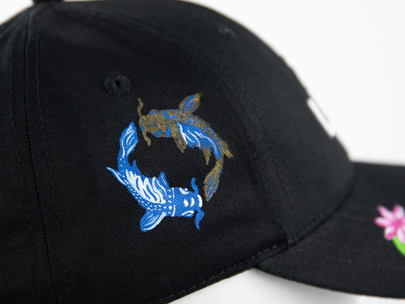 LXH CASQUETTE « HÉRITAGE » CUSTOM NOIR/CARPE