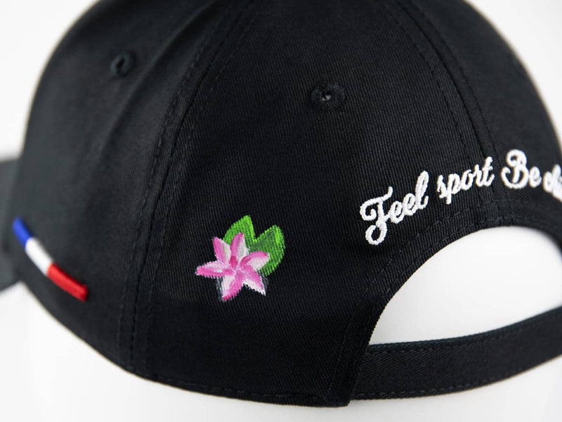 LXH CASQUETTE « HÉRITAGE » CUSTOM NOIR/CARPE
