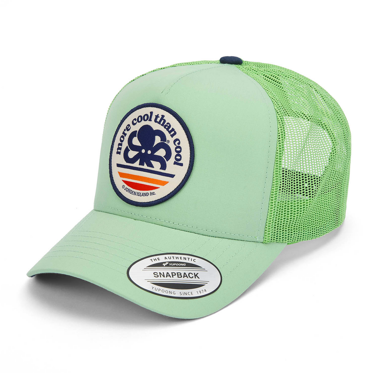 JONSEN ISLAND CASQUETTE COOL CAM GREEN