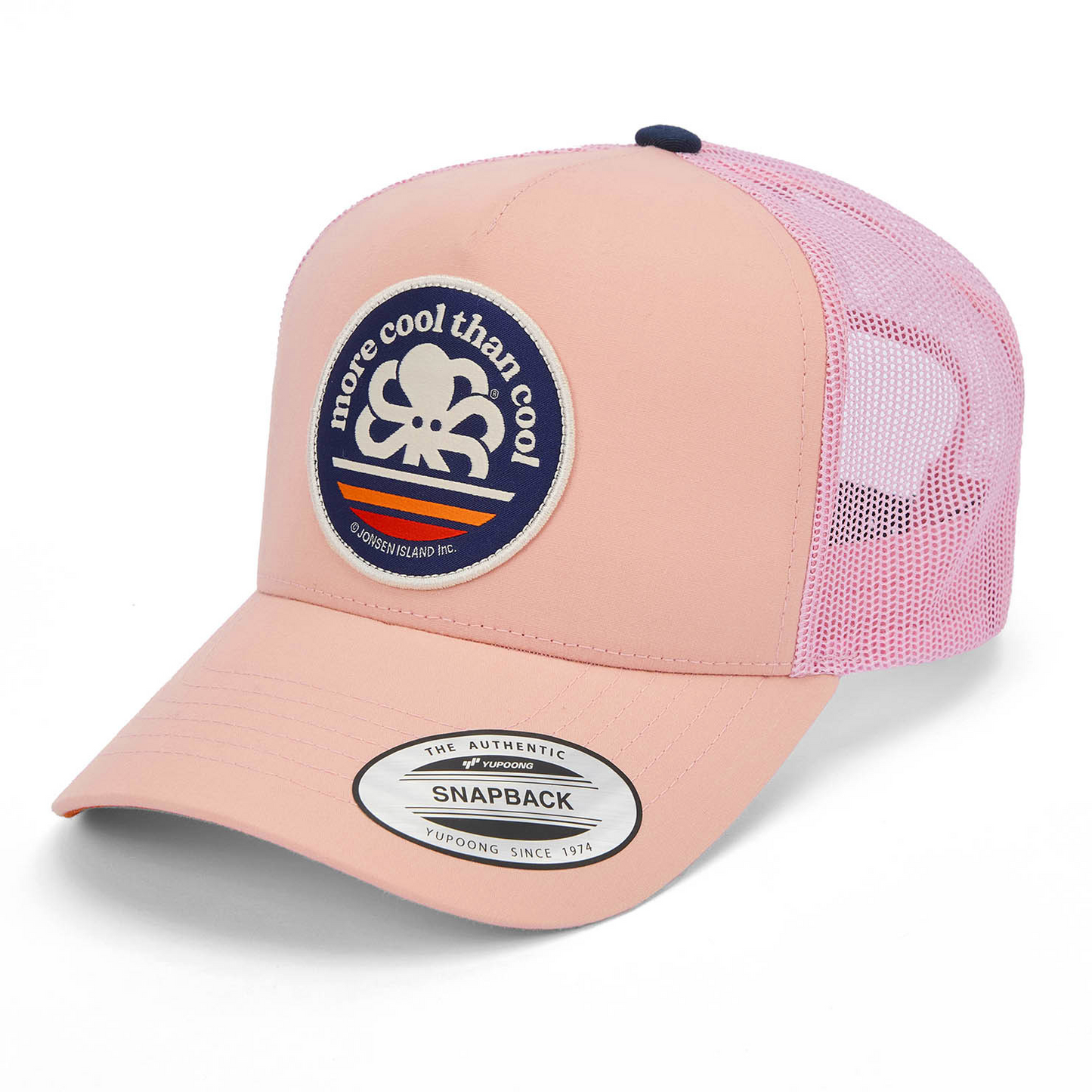 JONSEN ISLAND CASQUETTE TRUCKER COOL PINK