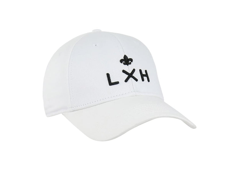 LXH CASQUETTE « HÉRITAGE » COTON BLANC