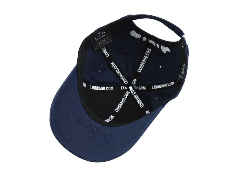 LXH CASQUETTE « HÉRITAGE » COTON BLEU MARINE