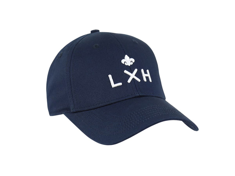 LXH CASQUETTE « HÉRITAGE » COTON BLEU MARINE