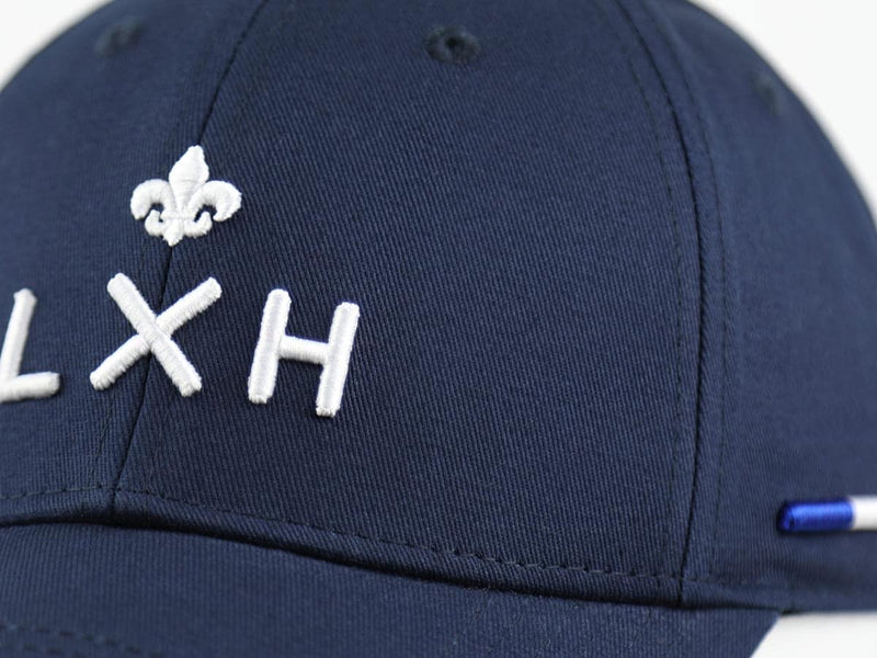 LXH CASQUETTE « HÉRITAGE » COTON BLEU MARINE