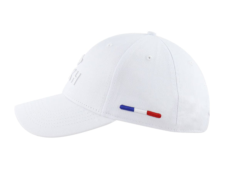 LXH CASQUETTE « HÉRITAGE » COTON FULL BLANC