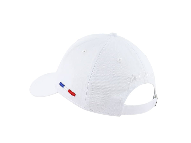 LXH CASQUETTE « HÉRITAGE » COTON FULL BLANC