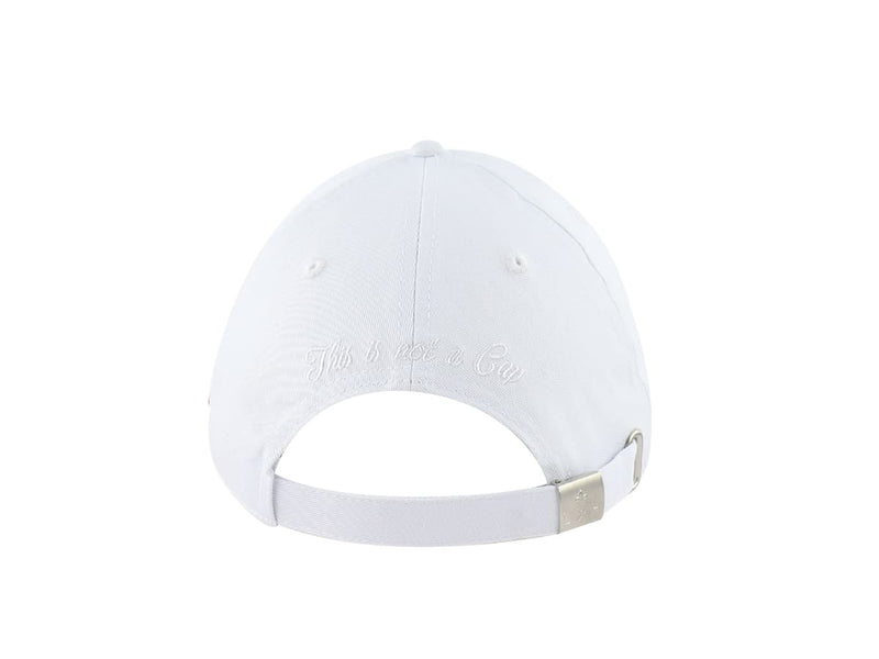 LXH CASQUETTE « HÉRITAGE » COTON FULL BLANC