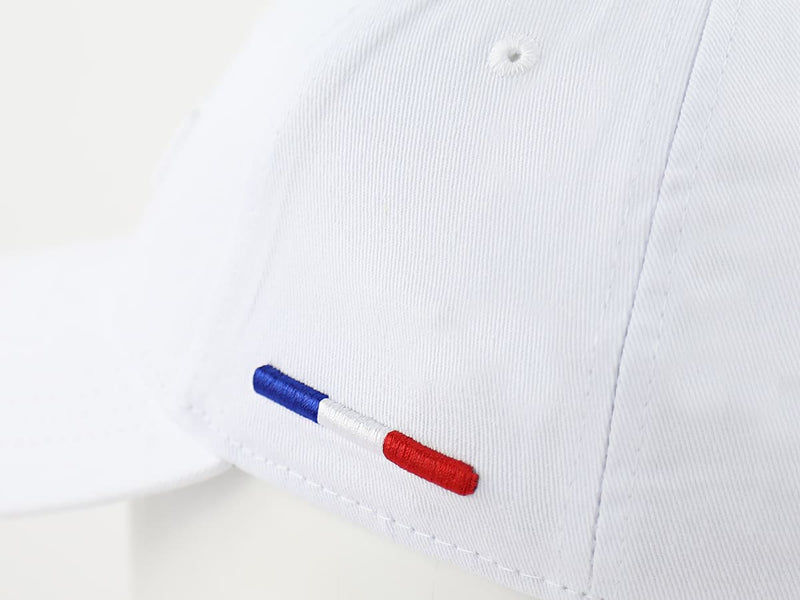 LXH CASQUETTE « HÉRITAGE » COTON FULL BLANC