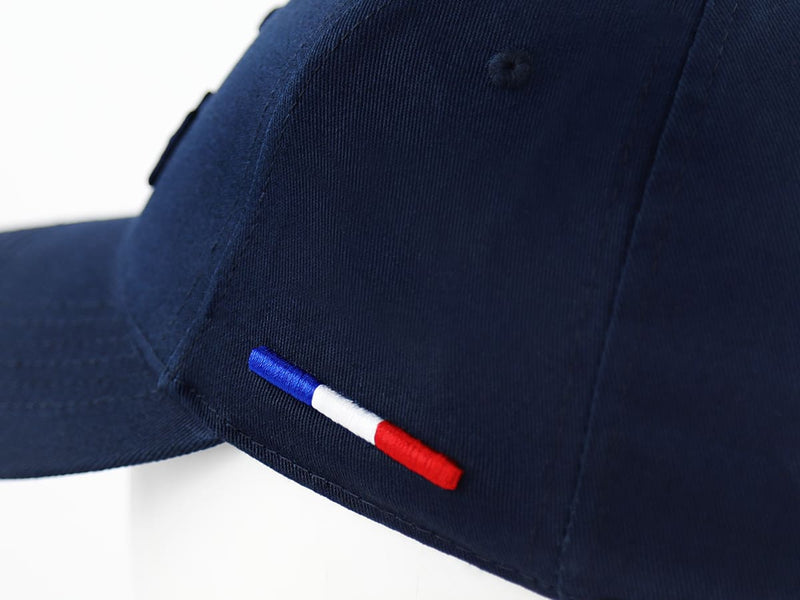LXH CASQUETTE « HÉRITAGE » COTON FULL BLEU MARINE