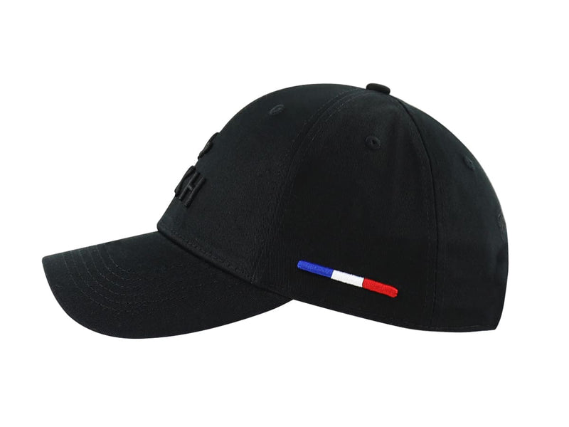 LXH CASQUETTE « HÉRITAGE » COTON FULL NOIR