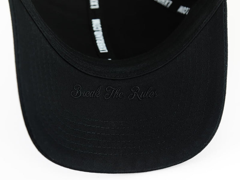 LXH CASQUETTE « HÉRITAGE » COTON FULL NOIR