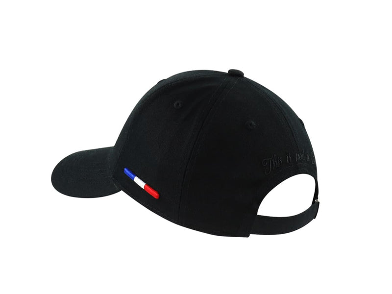 LXH CASQUETTE « HÉRITAGE » COTON FULL NOIR