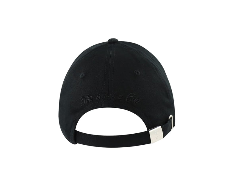 LXH CASQUETTE « HÉRITAGE » COTON FULL NOIR