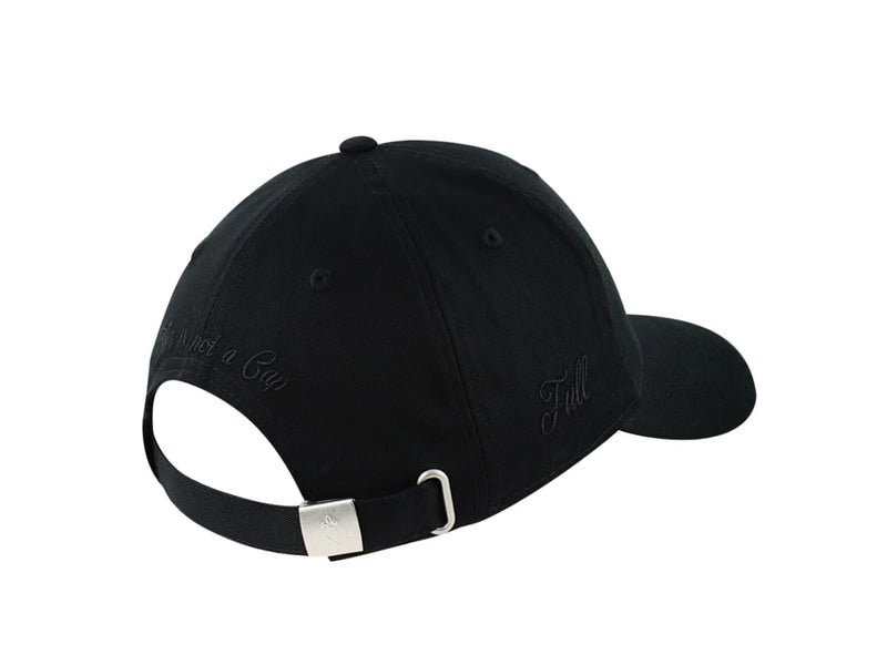LXH CASQUETTE « HÉRITAGE » COTON FULL NOIR