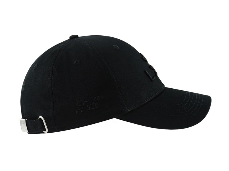 LXH CASQUETTE « HÉRITAGE » COTON FULL NOIR