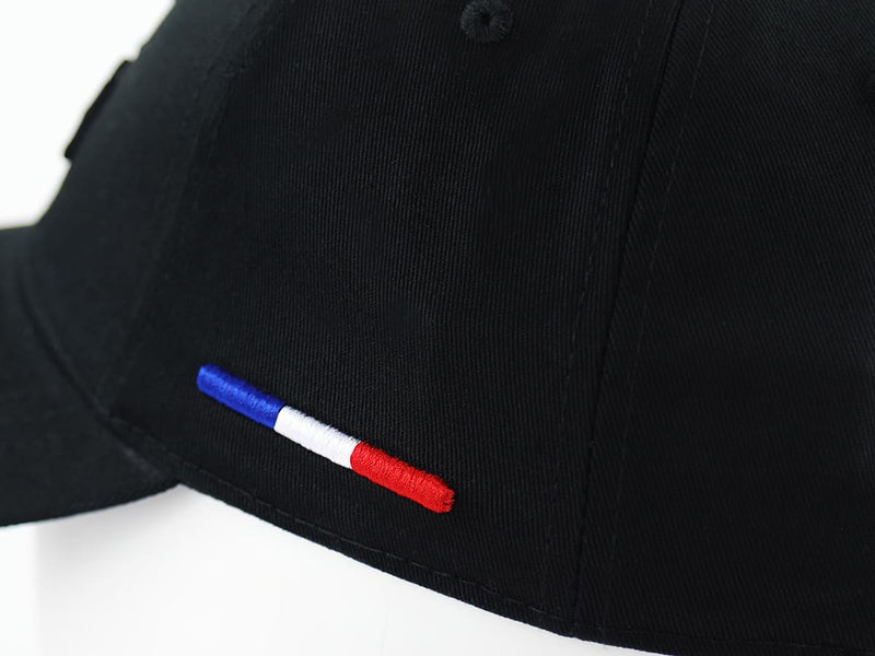 LXH CASQUETTE « HÉRITAGE » COTON FULL NOIR