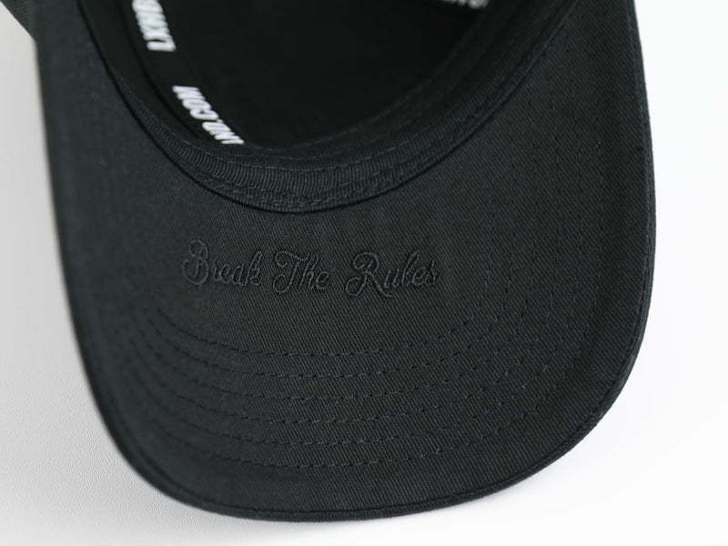 LXH CASQUETTE « HÉRITAGE » COTON NOIR