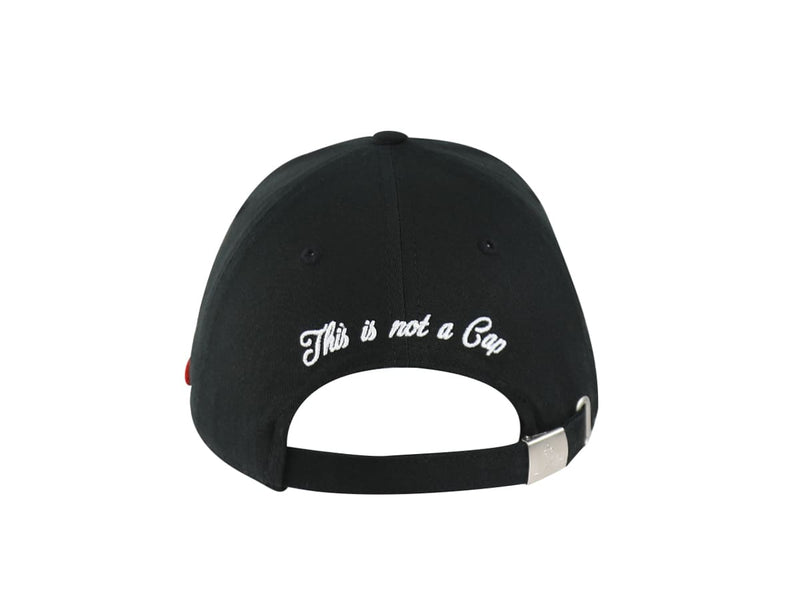 LXH CASQUETTE « HÉRITAGE » COTON NOIR