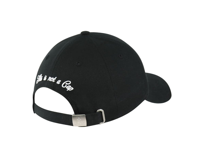 LXH CASQUETTE « HÉRITAGE » COTON NOIR