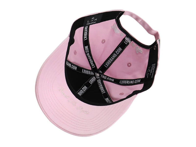 LXH CASQUETTE « HÉRITAGE » COTON ROSE