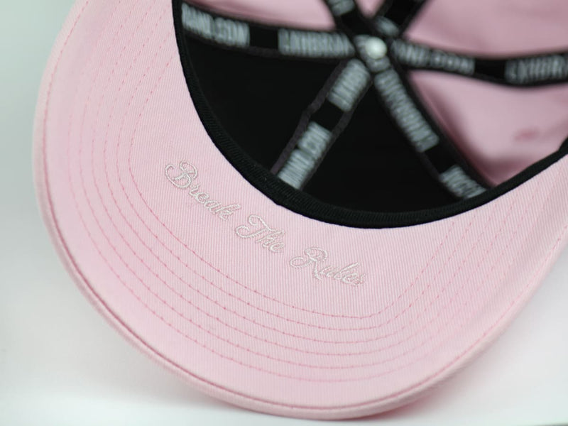 LXH CASQUETTE « HÉRITAGE » COTON ROSE