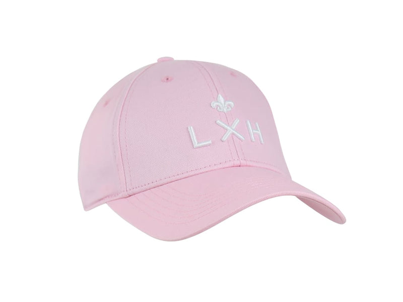 LXH CASQUETTE « HÉRITAGE » COTON ROSE