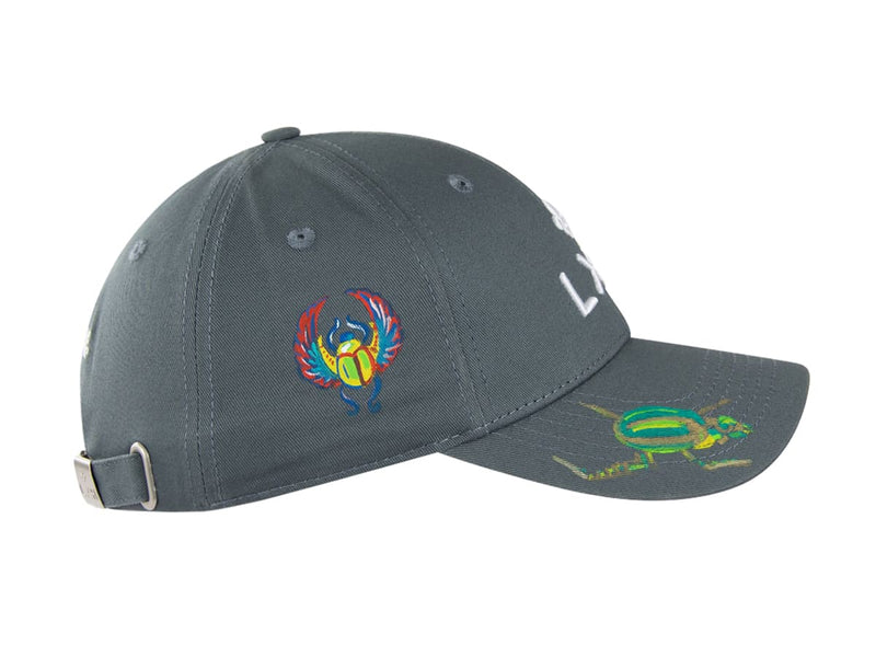 LXH CASQUETTE « HÉRITAGE » CUSTOM GRIS/SCARABÉE