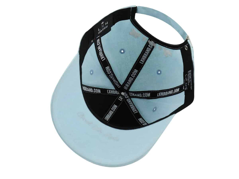 LXH CASQUETTE « HÉRITAGE » LIN BLEU