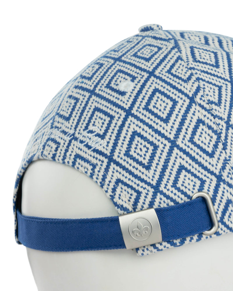 LXH CASQUETTE « HÉRITAGE » MOTIFS BLEU / BLANC