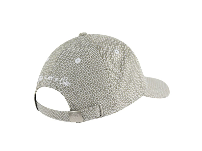 LXH CASQUETTE « HÉRITAGE » MOTIF TISSÉ VERT OLIVE