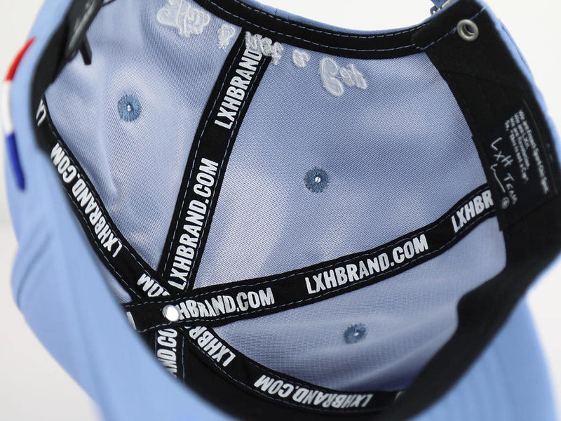 LXH CASQUETTE « HÉRITAGE » NYLON BLEU