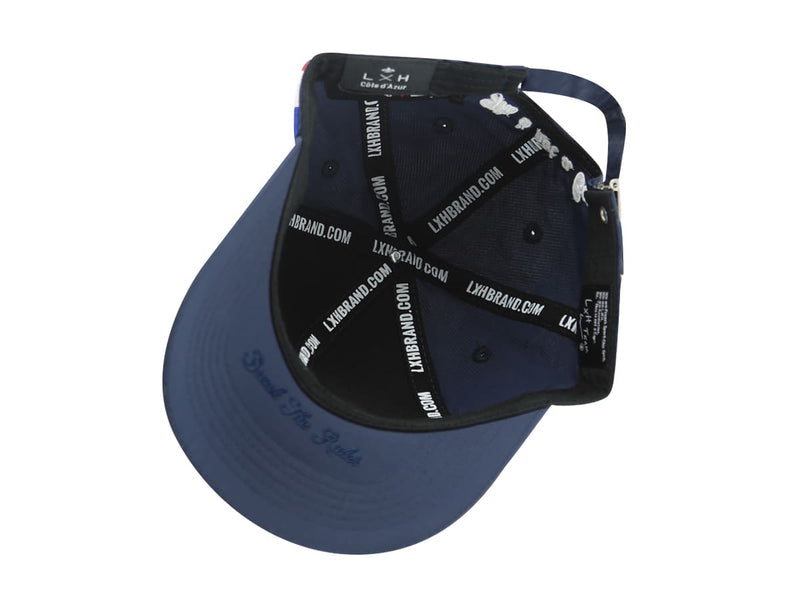 LXH CASQUETTE « HÉRITAGE » NYLON BLEU MARIN