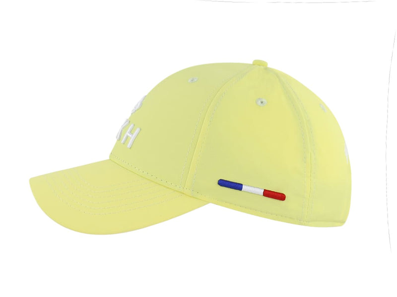 LXH CASQUETTE « HÉRITAGE » NYLON JAUNE PASTEL
