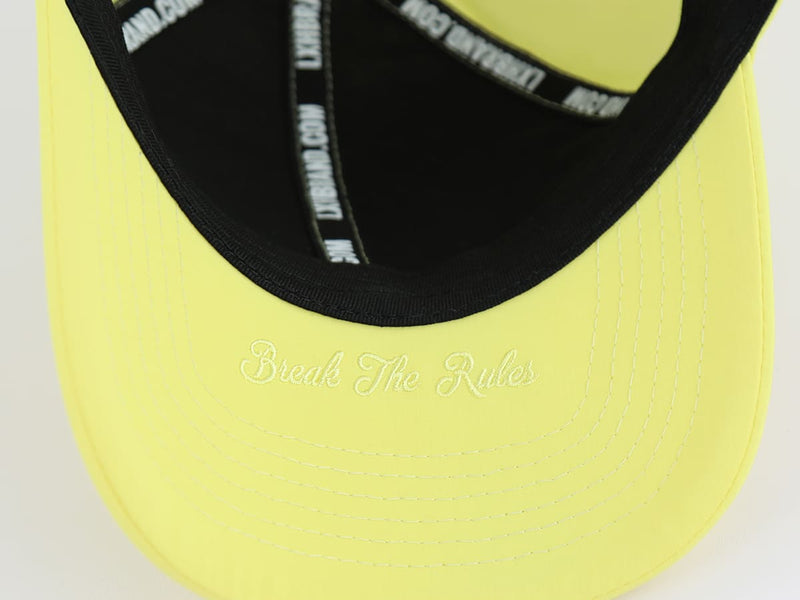 LXH CASQUETTE « HÉRITAGE » NYLON JAUNE PASTEL