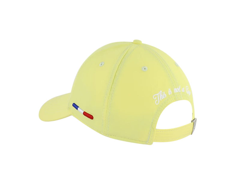 LXH CASQUETTE « HÉRITAGE » NYLON JAUNE PASTEL