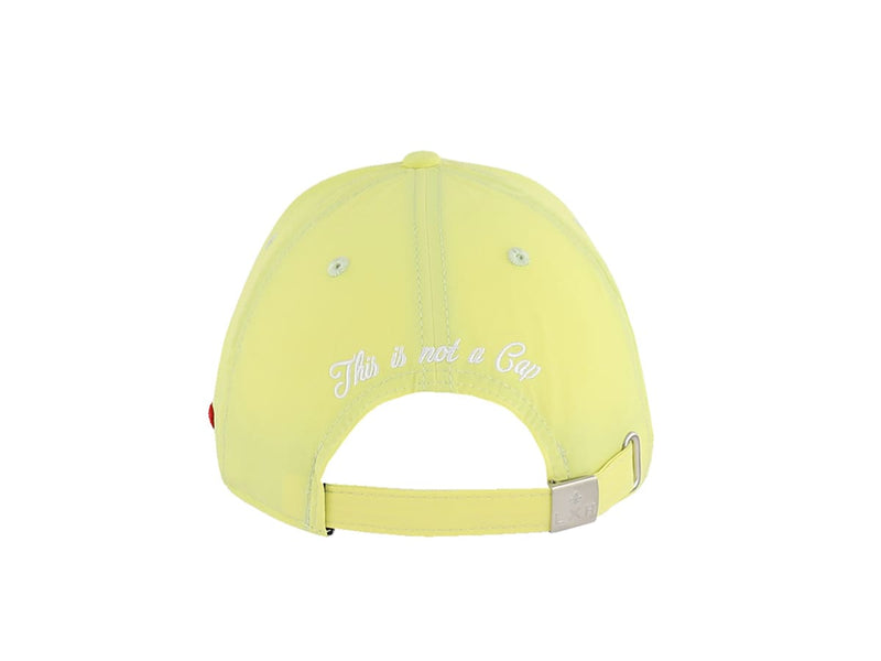 LXH CASQUETTE « HÉRITAGE » NYLON JAUNE PASTEL