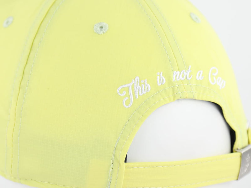 LXH CASQUETTE « HÉRITAGE » NYLON JAUNE PASTEL