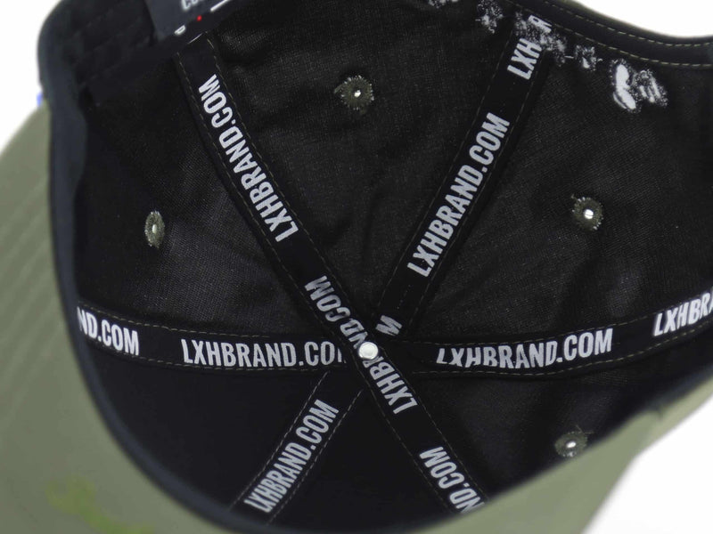 LXH CASQUETTE « HÉRITAGE » NYLON KAKI