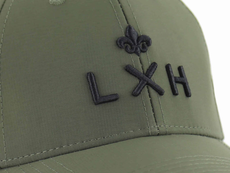 LXH CASQUETTE « HÉRITAGE » NYLON KAKI