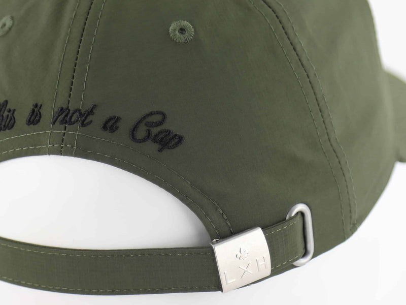 LXH CASQUETTE « HÉRITAGE » NYLON KAKI