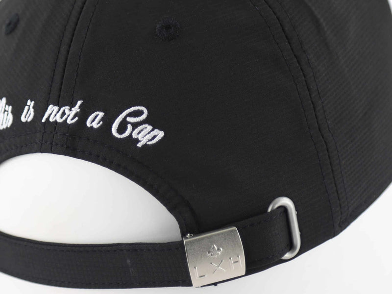 LXH CASQUETTE « HÉRITAGE » NYLON NOIR