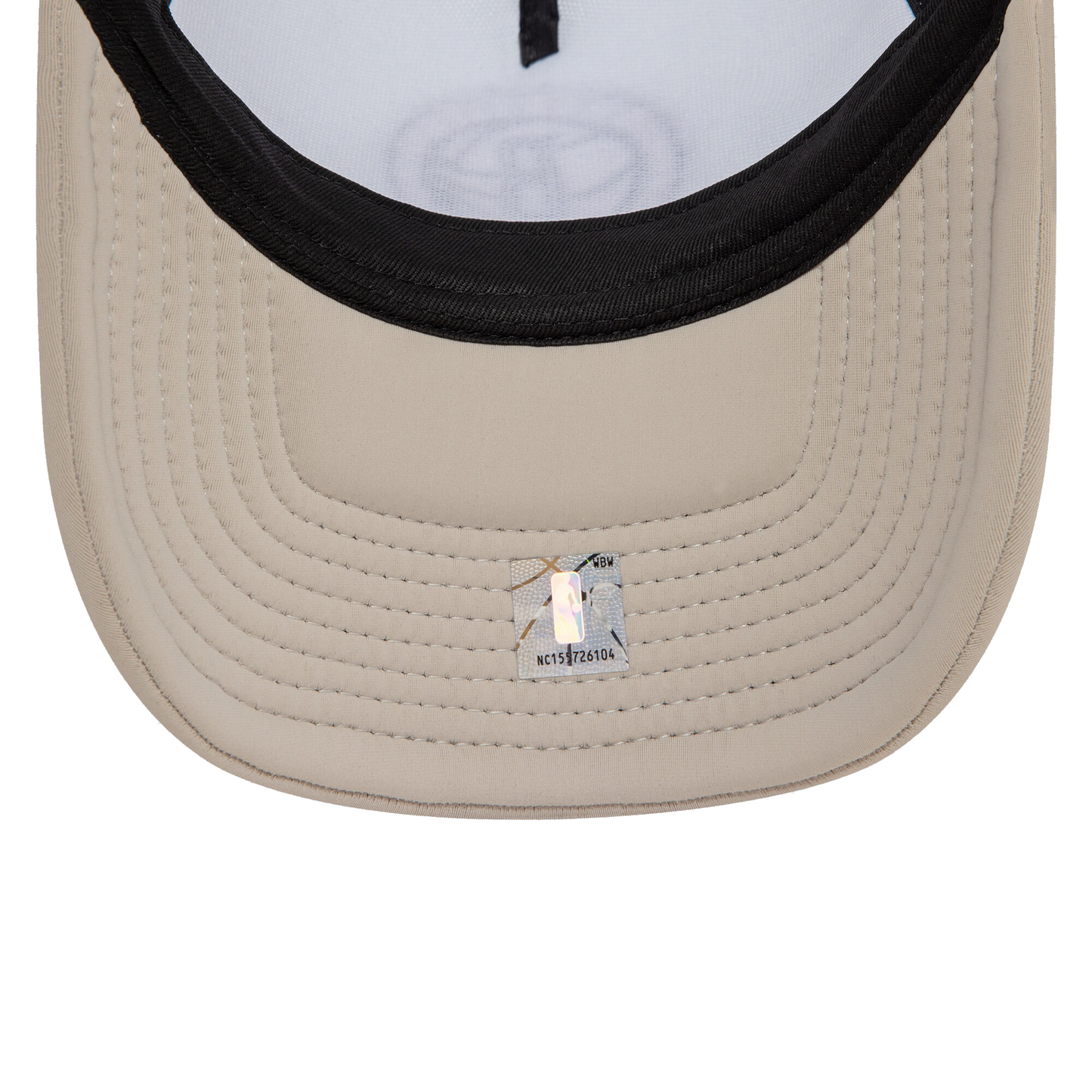 New Era A-Frame Trucker Cap NBA Flower Brooklyn Nets White