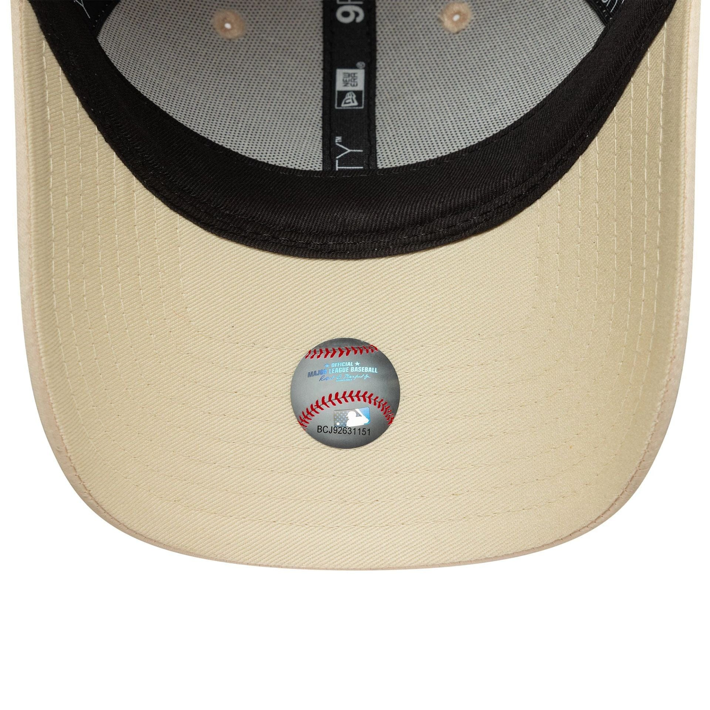 New Era LA Dodgers MLB Satin Rhinestone Cream 9FORTY Women