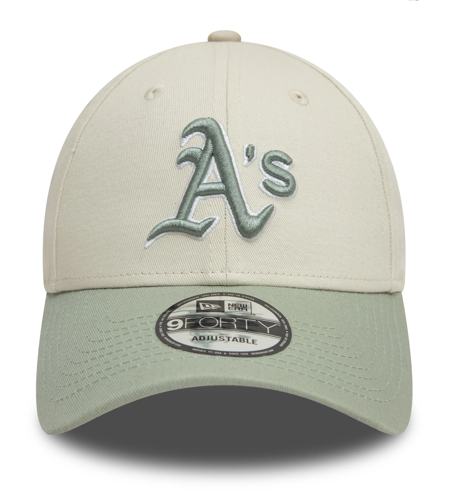 New Era Oakland Athletics 9FORTY World Series Patch Ivory-Green